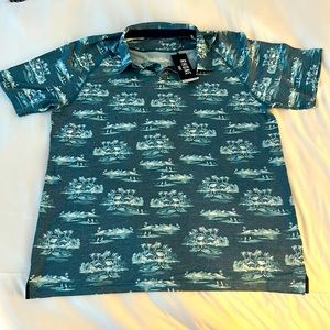 NWT Rhone Men’s Delta Pique Polo Shirt - Size M